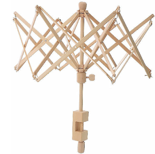 NEW Swift Yarn Winder Umbrella Ball Winder Birch Wood Yarn Swift
