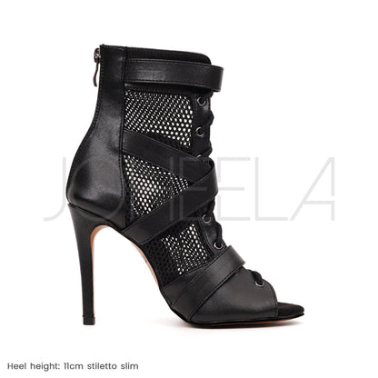 Nina noir - Talons stilettos - Prête à expédier