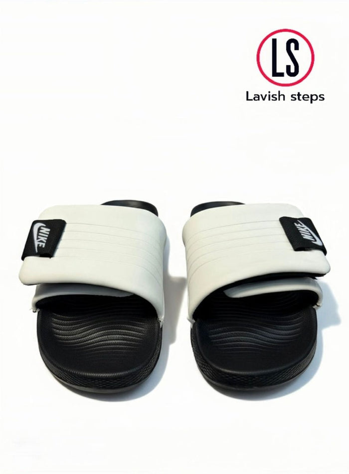 NKE AIRCUSH SLIPPERS | SUPER SOFT & ANTI-SLIP |“ADJUSTABLE STRAP”