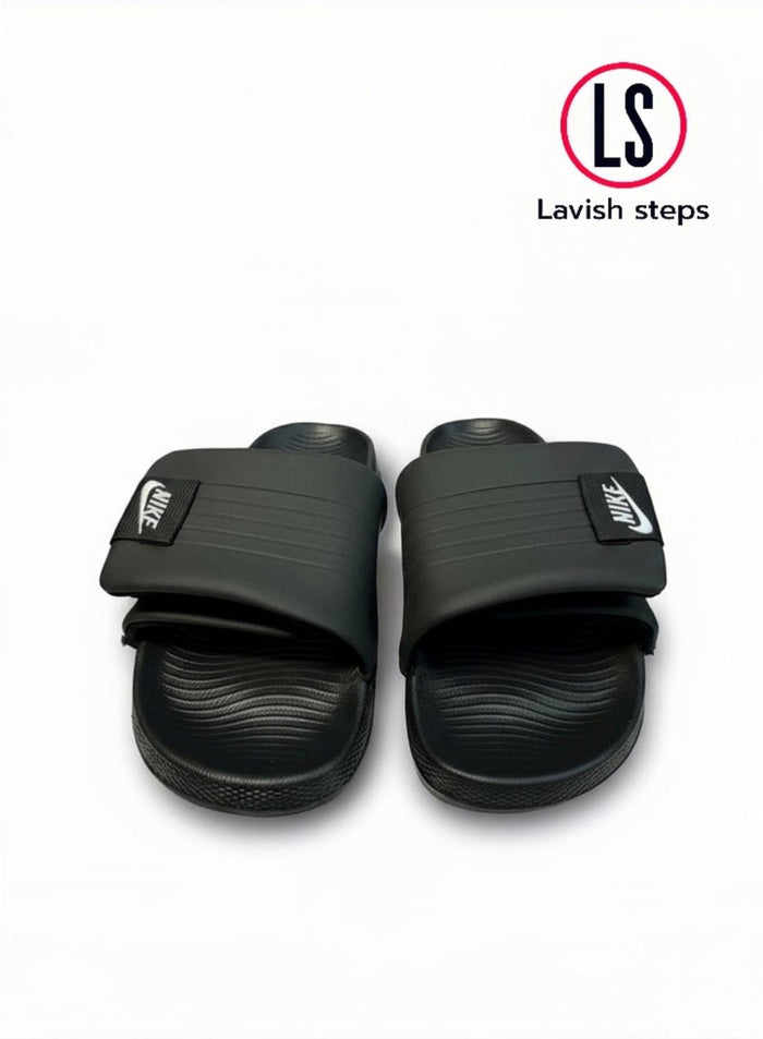 NKE AIRCUSH SLIPPERS | SUPER SOFT & ANTI-SLIP |“ADJUSTABLE STRAP”