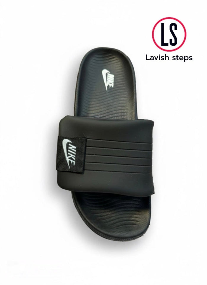 NKE AIRCUSH SLIPPERS | SUPER SOFT & ANTI - SLIP |“ADJUSTABLE STRAP” - Lavish steps