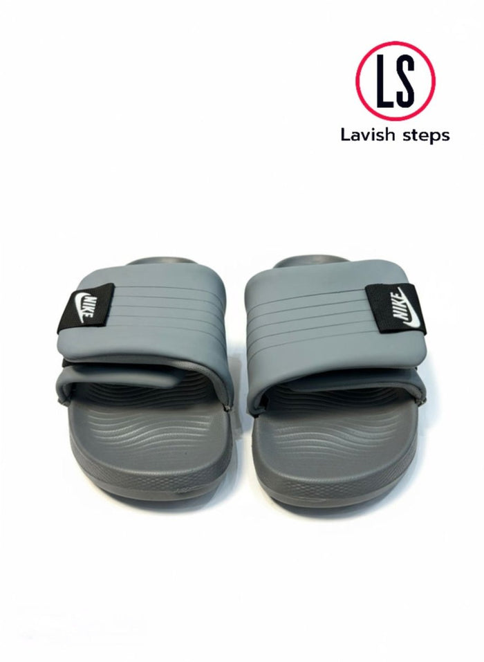 NKE AIRCUSH SLIPPERS | SUPER SOFT & ANTI-SLIP |“ADJUSTABLE STRAP”