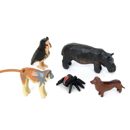 Noah's Ark Animals - 6 Pairs Assortment #1 / Size Small