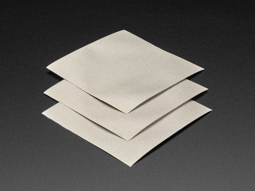 Nylon Fabric Squares with Conductive Adhesive (10cm x 10cm - 3 pack) by The Pi Hut - The Pi Hut
