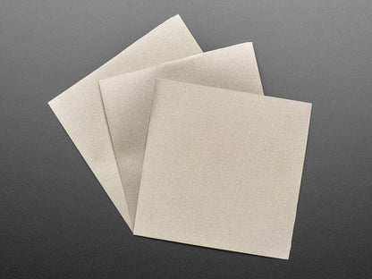Nylon Fabric Squares with Conductive Adhesive (10cm x 10cm - 3 pack) by The Pi Hut - The Pi Hut