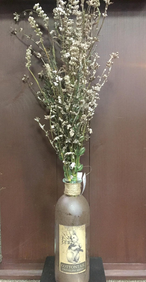 Olive Bitty Berry & Paper Bouquet