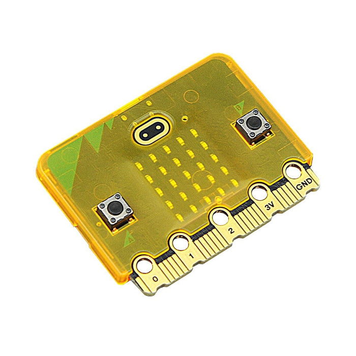 Orange Frosted Case for micro:bit V2 [Discontinued] by Elecfreaks - The Pi Hut