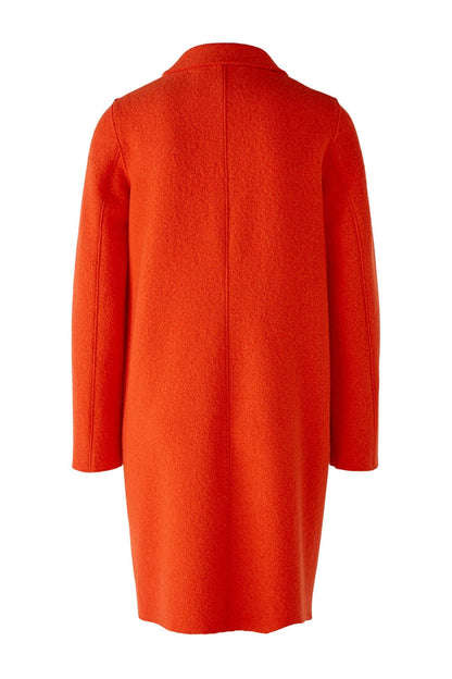 Oui 77627 Orange Coat - Dotique - Oui