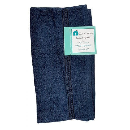 PACIFIC HOME COTTON FACE TOWEL, BROWN - TCC0193 Pie Variety