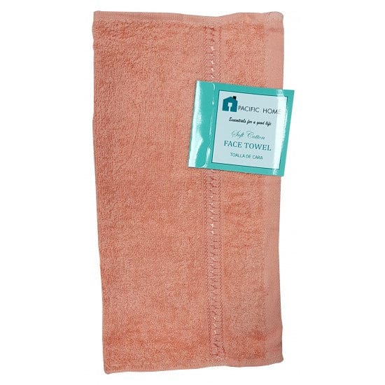 PACIFIC HOME COTTON FACE TOWEL, BROWN - TCC0193 Pie Variety