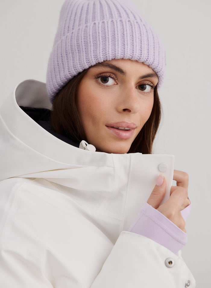 Pale Lavender Chunky Beanie