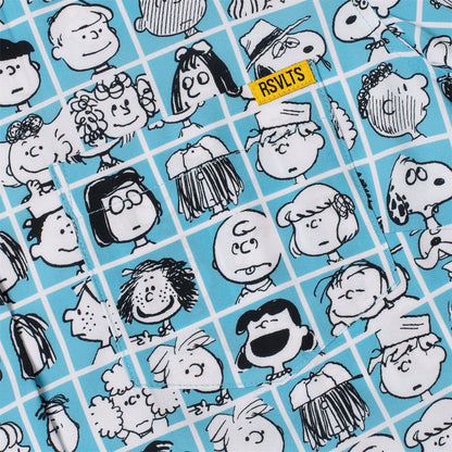 RSVLTS Peanuts Women's Short Sleeve Shirt Peanuts "The Peanut Gallery" – Women's KUNUFLEX Short Sleeve Shirt
