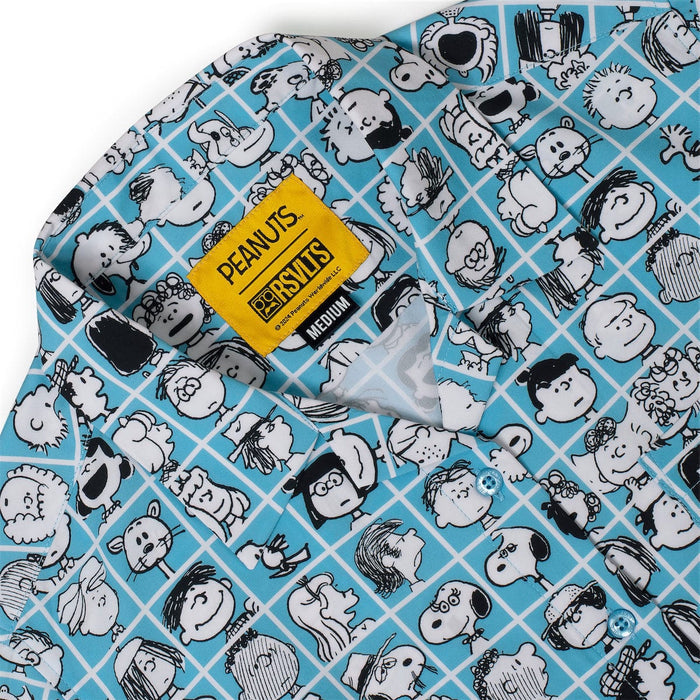 RSVLTS Peanuts Women's Short Sleeve Shirt Peanuts "The Peanut Gallery" – Women's KUNUFLEX Short Sleeve Shirt