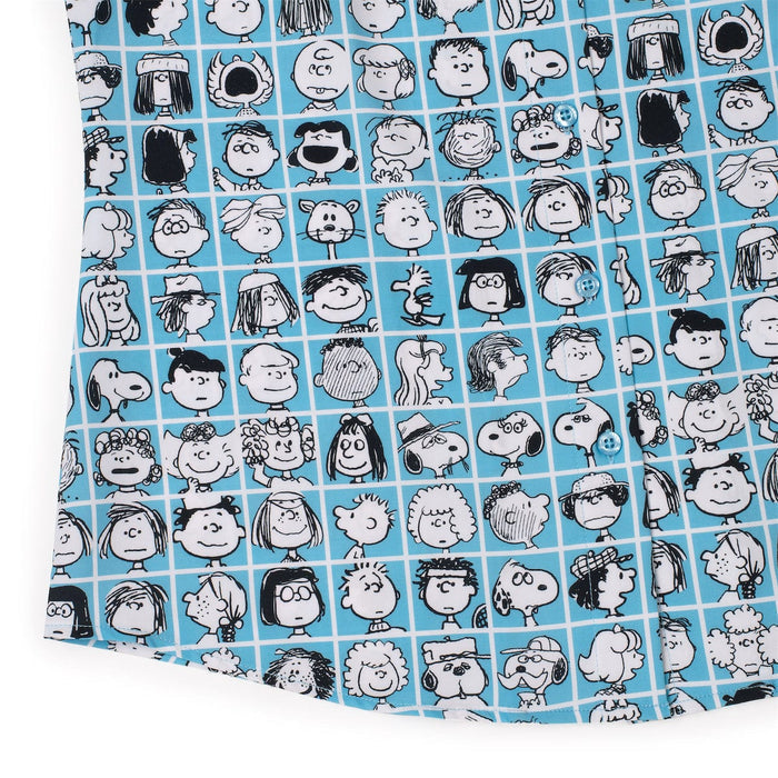 RSVLTS Peanuts Women's Short Sleeve Shirt Peanuts "The Peanut Gallery" – Women's KUNUFLEX Short Sleeve Shirt