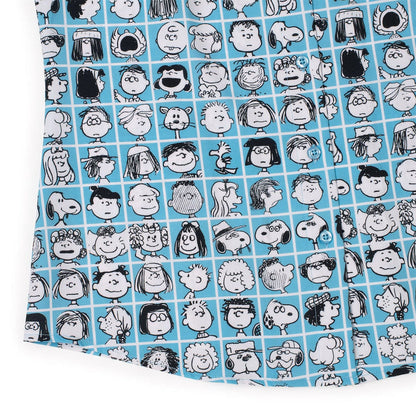 RSVLTS Peanuts Women's Short Sleeve Shirt Peanuts "The Peanut Gallery" – Women's KUNUFLEX Short Sleeve Shirt