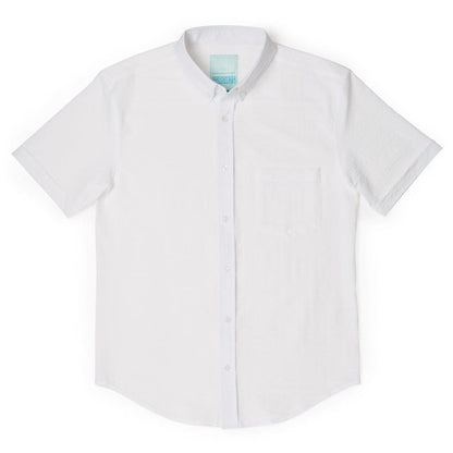 RSVLTS RSVLTS Short Sleeve Shirt Pearl – Stretch Seersucker Short Sleeve Shirt