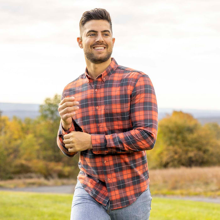 RSVLTS RSVLTS Flannel Long Sleeve Plaid Pitt – BorlandFlex™ Long Sleeve Flannel Plaid Pitt – BorlandFlex™ Long Sleeve Flannel
