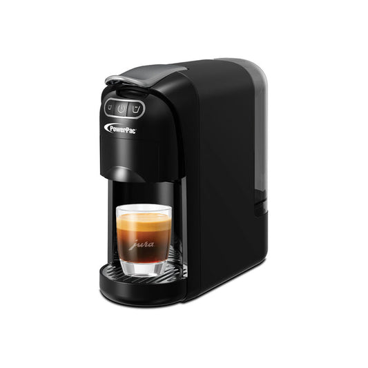 PowerPac 3 in 1 Capsule Coffee Machine Fully automatic small home, Portable Capsule Coffee Maker 20 Bar (PPCM332)