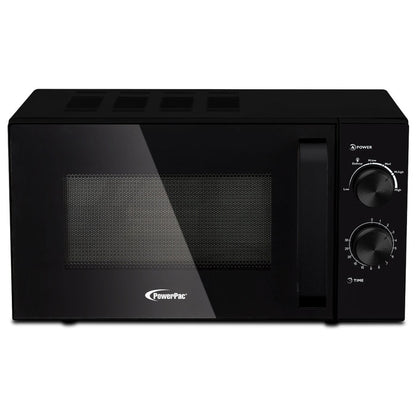 PowerPac Microwave oven 25L With 4 Power Level and Defrost Function (PPT725BK)