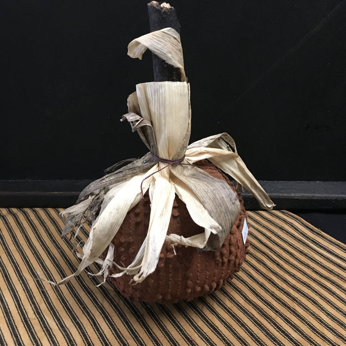 Primitive Pumpkin w/ Stick Stem - 7-9 in High