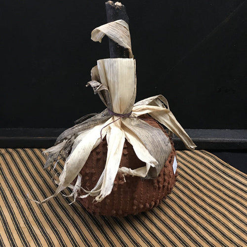 Primitive Pumpkin w/ Stick Stem - 7-9 in High