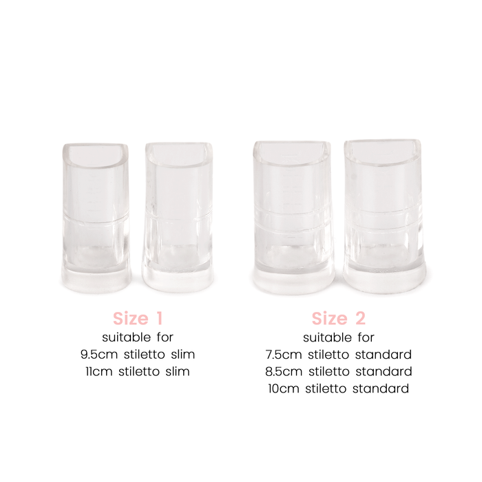 Protecteurs de talons pour stilettos slim - Taille 1