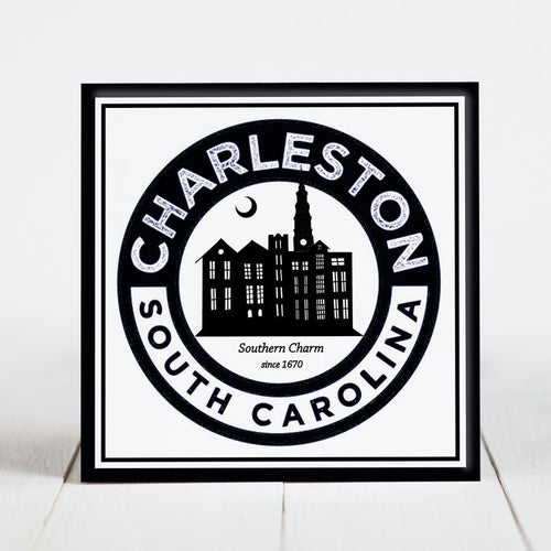 Rainbow Row at Night - Charleston, SC