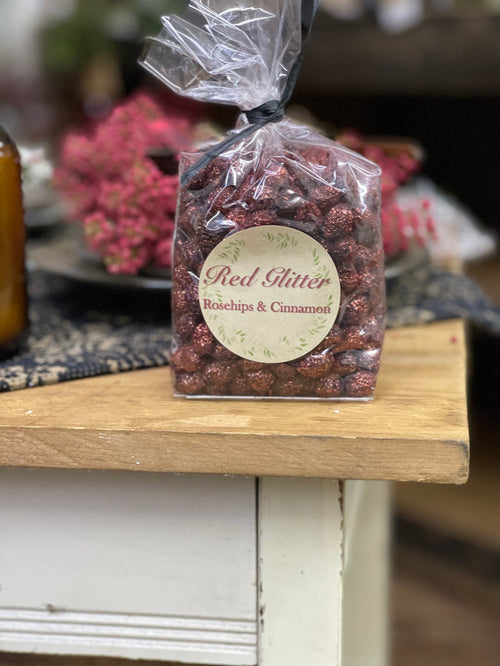 Red Glitter Rosehips & Cinnamon