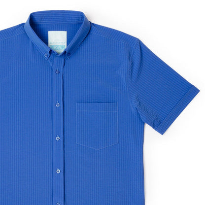 RSVLTS RSVLTS Short Sleeve Shirt Regatta – Stretch Seersucker Short Sleeve Shirt