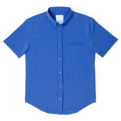 RSVLTS XS RSVLTS Short Sleeve Shirt Regatta – Stretch Seersucker Short Sleeve Shirt