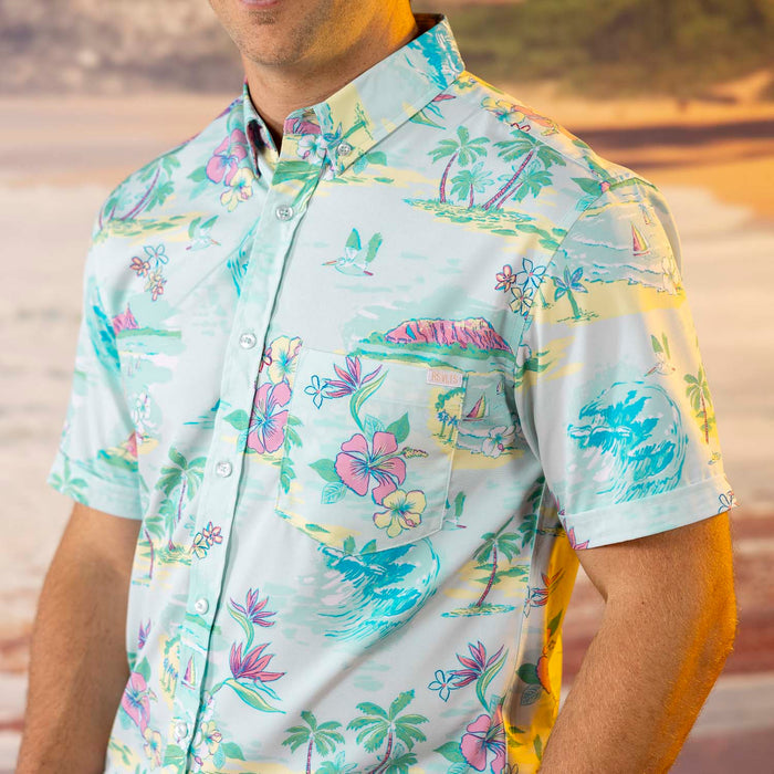 RSVLTS RSVLTS Short Sleeve Shirt Crests & ‘Canoes – KUNUFLEX Short Sleeve Shirt Crests & ‘Canoes – KUNUFLEX Short Sleeve Shirt
