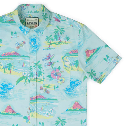 RSVLTS XS RSVLTS Short Sleeve Shirt Crests & ‘Canoes – KUNUFLEX Short Sleeve Shirt Crests & ‘Canoes – KUNUFLEX Short Sleeve Shirt