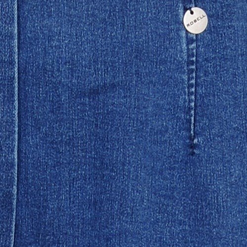 Robell 51639 - 5448  Marie Trouser Short 73cm - Blue (64) | Dotique