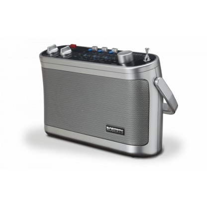 Roberts Classic FM/MW/LW Portable Radio - Silver | R9954 from Roberts - DID Electrical