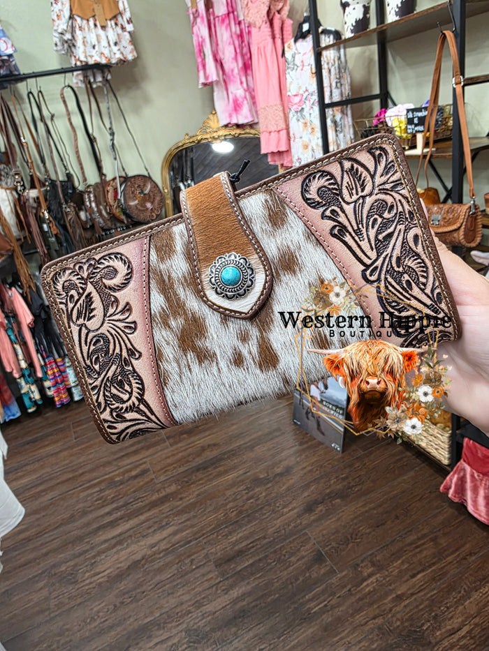 Roscoe Ridge Hand-Tooled Wallet