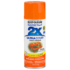 Rust-Oleum Painter's Touch 2x Ultra Cover Spray Paint, Paint and Primer Combination, Double Coverage, Indoor and Outdoor, 12oz. Ideal for Signs, Crafts, Toys, D.I.Y. Projects And More MEGA