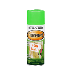 Rust-Oleum Specialty Fluorescent Spray Paint, Adds Vibrant Colour, Creates High Visibility, Indoor and Outdoor, 11-Ounce. Ideal for Signs, Crafts, Toys, D.I.Y. Projects and More MEGA