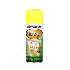 Rust-Oleum Specialty Fluorescent Spray Paint, Adds Vibrant Colour, Creates High Visibility, Indoor and Outdoor, 11-Ounce. Ideal for Signs, Crafts, Toys, D.I.Y. Projects and More MEGA