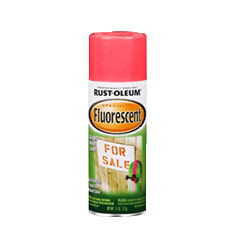 Rust-Oleum Specialty Fluorescent Spray Paint, Adds Vibrant Colour, Creates High Visibility, Indoor and Outdoor, 11-Ounce. Ideal for Signs, Crafts, Toys, D.I.Y. Projects and More MEGA