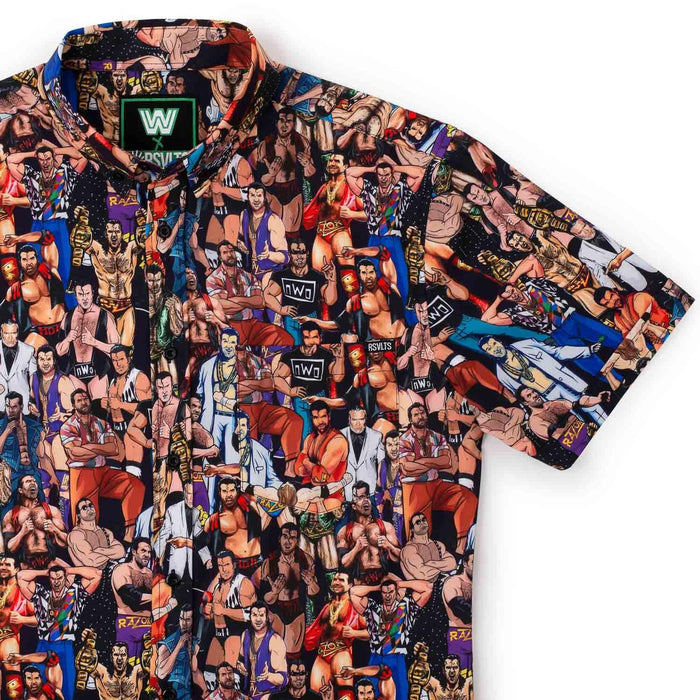RSVLTS XS RSVLTS Scott Hall "The Tribute" – KUNUFLEX Short Sleeve Shirt