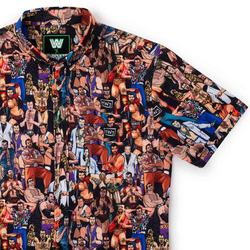RSVLTS XS RSVLTS Scott Hall "The Tribute" – KUNUFLEX Short Sleeve Shirt