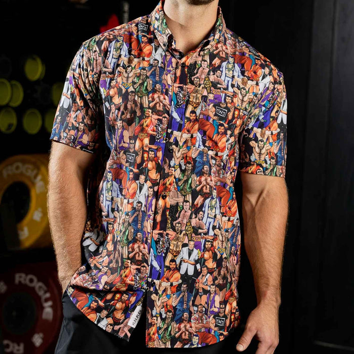 RSVLTS RSVLTS Scott Hall "The Tribute" – KUNUFLEX Short Sleeve Shirt