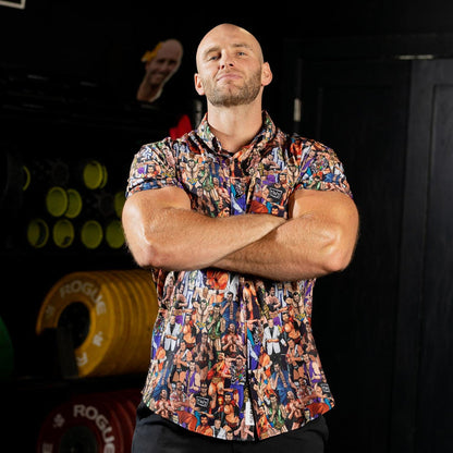 RSVLTS RSVLTS Scott Hall "The Tribute" – KUNUFLEX Short Sleeve Shirt