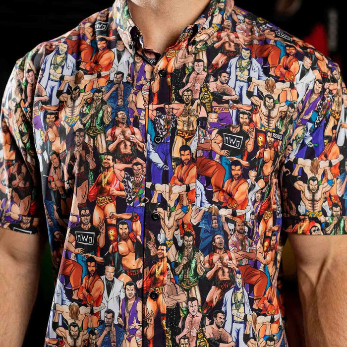 RSVLTS RSVLTS Scott Hall "The Tribute" – KUNUFLEX Short Sleeve Shirt