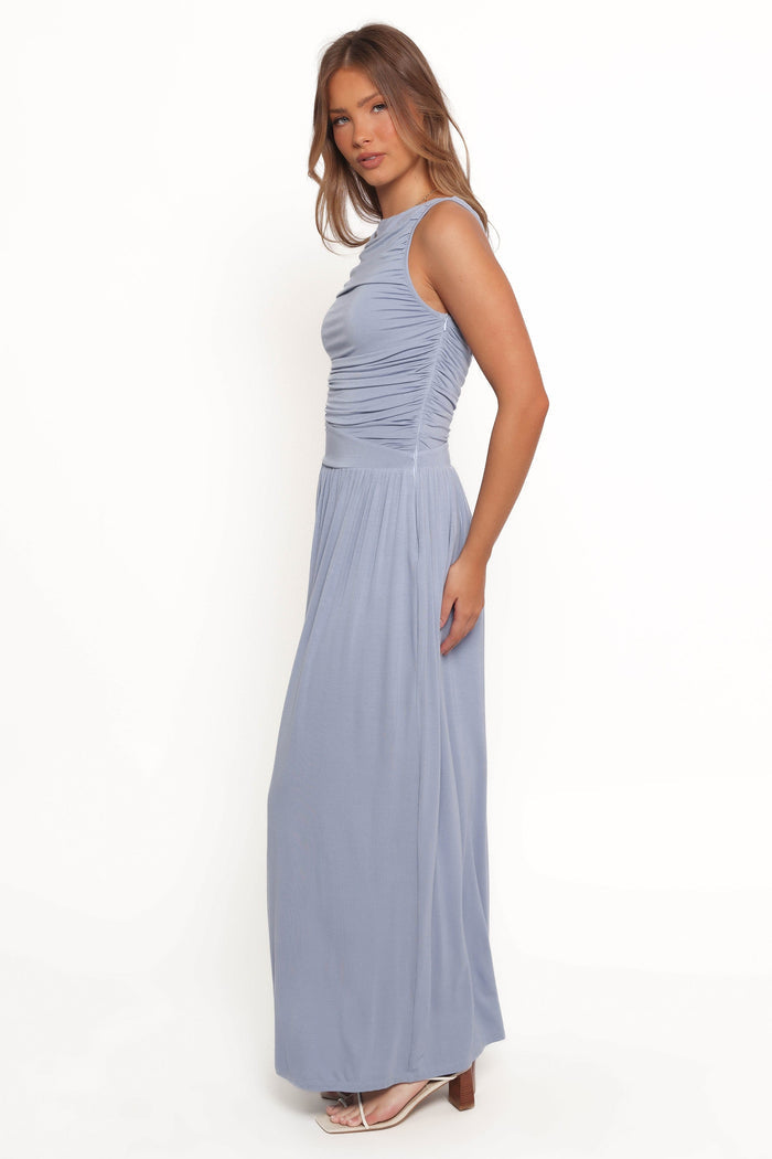 Petal and Pup USA DRESSES Shirley Maxi Dress - Blue
