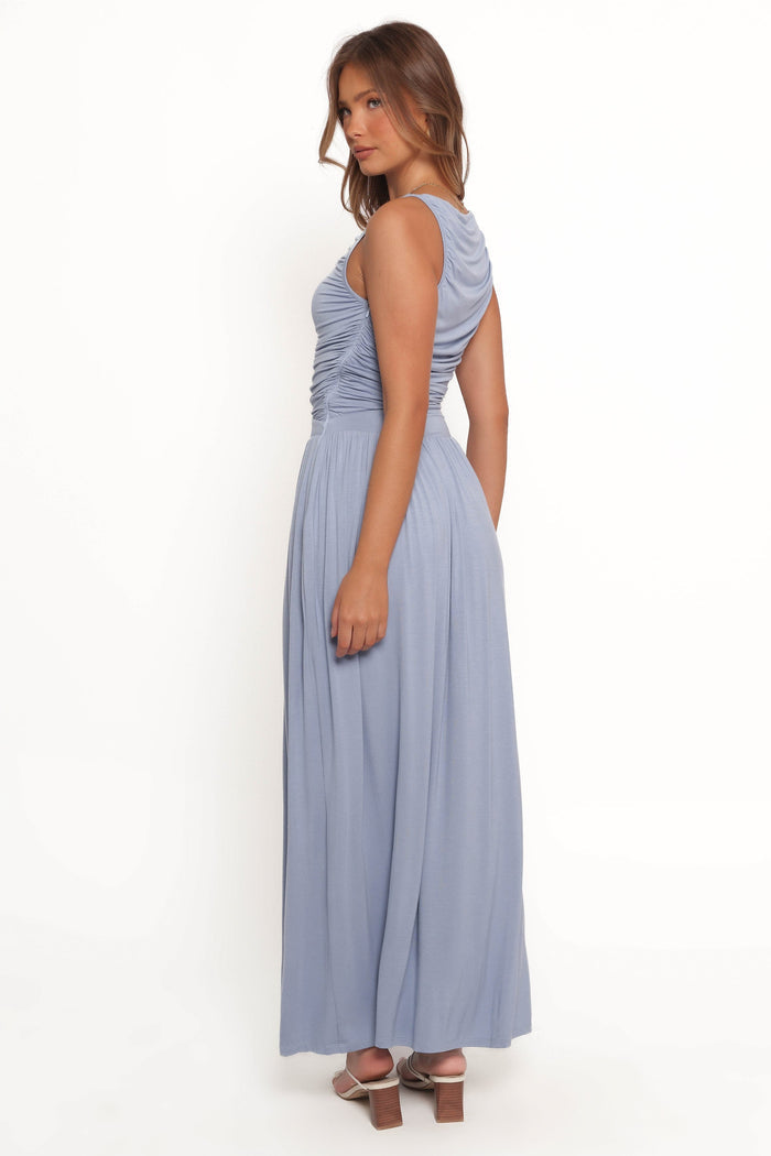 Petal and Pup USA DRESSES Shirley Maxi Dress - Blue