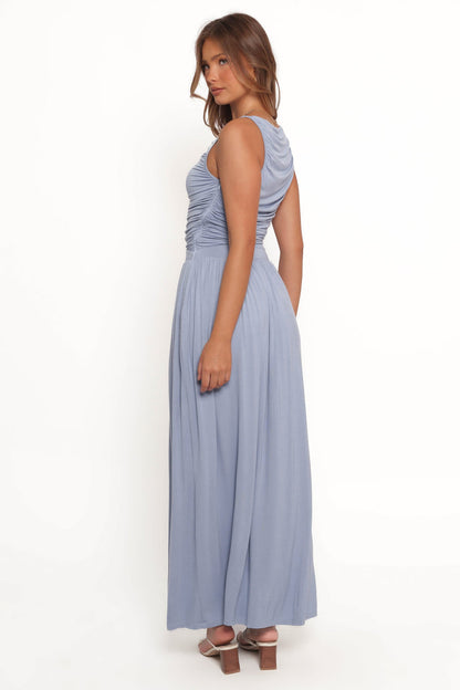 Petal and Pup USA DRESSES Shirley Maxi Dress - Blue
