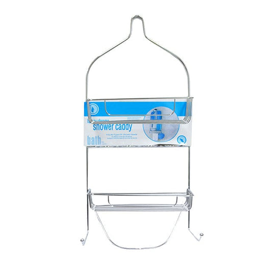 Shower Caddy: 3 Tier, 51 cm x 27 cm Chrome, Durable, Caddy - 20013741 Mega