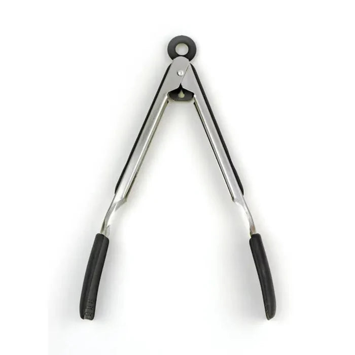 Silicone Tip Tongs - Black