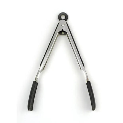 Silicone Tip Tongs - Black